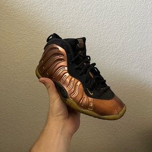 Nike Air Foamposite One Copper 4.5Y 644791-004